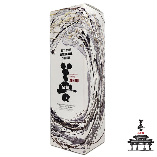 ZEN90 善90 Single Malt Whisky, 700ml, Made in Okinawa Japan Suzaki Distillery
